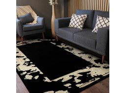 Kusový koberec Allure 1965 black/gold
