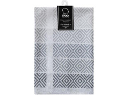 Žakárová kuchyňská utěrka CARINO 013 - 40x60 cm - šedá