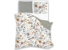 Ložní povlečení BOHO Květy - 140x200 cm - bavlněný satén