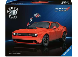 RAVENSBURGER 3D puzzle Iconics: Dodge Challenger R,T Scat Pack Widebody 108 dílků