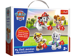 TREFL Baby puzzle Tlapková patrola 4v1 (3,4,5,6 dílků)