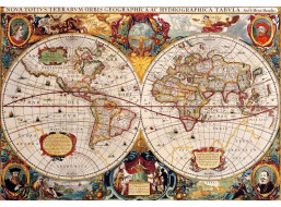 BLUEBIRD Puzzle Antická mapa světa 1000 dílků