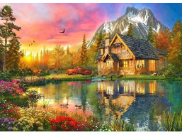 BLUEBIRD Puzzle Horská chata 1000 dílků