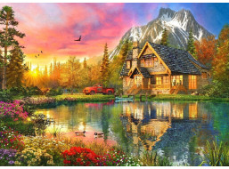 BLUEBIRD Puzzle Horská chata 500 dílků