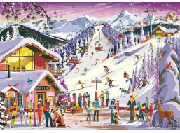 RAVENSBURGER Puzzle Horský duch zimy 1000 dílků