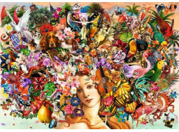 RAVENSBURGER Puzzle Myšlenková exploze 1000 dílků