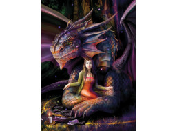 BLUEBIRD Puzzle Mystický drak 1000 dílků