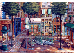 BLUEBIRD Puzzle Pařížské metro 1000 dílků