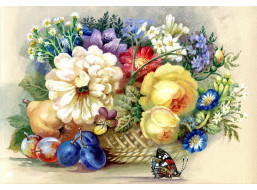 BLUEBIRD Puzzle Podzimní kytice 1000 dílků