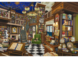 BLUEBIRD Puzzle Prodejce vzácných knih 1000 dílků