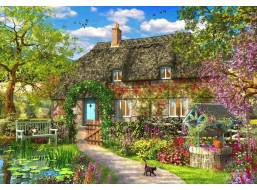 BLUEBIRD Puzzle Stará chalupa 1000 dílků