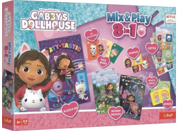 TREFL Sada her Mix&Play 8v1 Gábinin kouzelný domek
