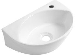 Aqualine LIZA keramické umývátko 40x27cm, bílá NP412