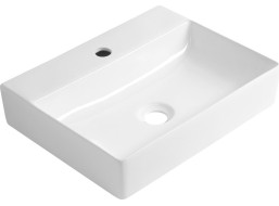 Aqualine SOYO keramické umyvadlo 46x36cm, bílá NP465