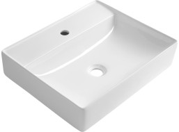 Aqualine CALLIS keramické umyvadlo na desku 52x42cm, bílá NP372