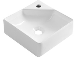 Aqualine NEXA keramické umyvadlo rohové 30x30cm, bílá NP436