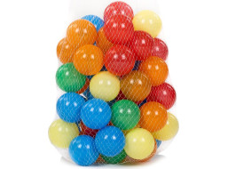 CHIPOLINO Barevné hrací míčky v síťce 50ks