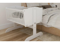 Dětská kolébka SWEET DREAM 90x40 cm - BÍLÁ