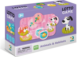 DODO Lotto Zvířátka a jejich obydlí