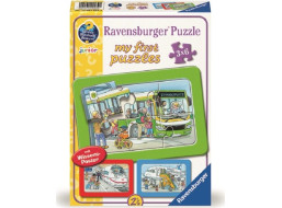 RAVENSBURGER Moje první puzzle Dopravní prostředky 3x6 dílků