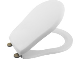 Kerasan RETRO WC sedátko, bílá/bronz 109301N