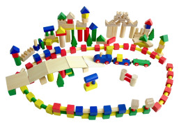 2Kids Toys Kostky barevné 500 ks