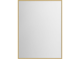 Sapho NOTION SLIM zrcadlo v rámu 60x80cm, zlato mat NT860G