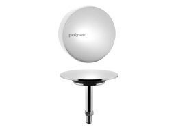 Polysan Vrchní sada vanové soupravy, chrom 71891