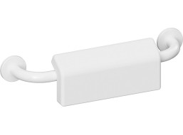 Sapho HANDICAP madlo se zádovou opěrkou, 500mm, bílá XH575W