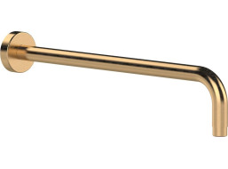 Sapho Sprchové ramínko kulaté, 400mm, zlato mat BR519D