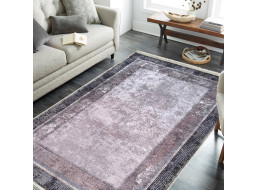 Kusový koberec HONOR New - Frame - šedý