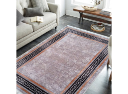 Kusový koberec HONOR New - Greek - hnědý