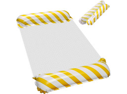 Nafukovací plážová matrace - bazénové křeslo - žluté