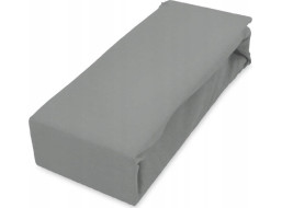 Jersey prostěradlo SOFT 200x160 cm + 25cm - tmavě šedé