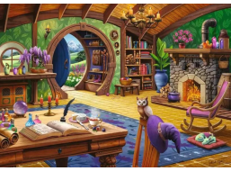 RAVENSBURGER Puzzle Útulná kouzelnická chaloupka 1000 dílků