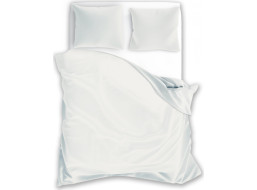 Bavlněné povlečení FASHION jednobarevné - bílé - 160x200 cm