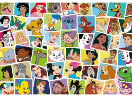 DINO Puzzle Disney fotky 1000 dílků