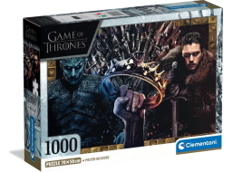 CLEMENTONI Puzzle Hra o trůny: Fantasy koláž 1000 dílků