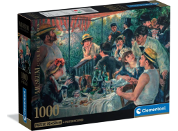 CLEMENTONI Puzzle Museum Collection: Snídaně veslařů 1000 dílků