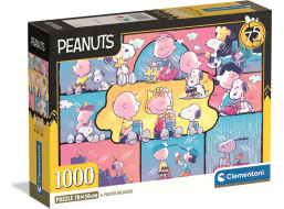 CLEMENTONI Puzzle Peanuts: Snoopy a přátelé 1000 dílků