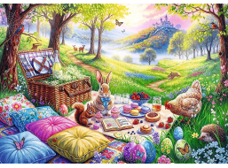 TREFL Puzzle Piknik na louce 1000 dílků
