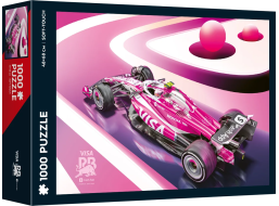 TREFL Puzzle Soft Touch: Automobilist: Visa Cash App Racing Bulls Miami Livery 1000 dílků