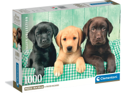 CLEMENTONI Puzzle Tři labradoři 1000 dílků