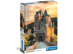CLEMENTONI Puzzle Zlatá hodina na hradě Eltz 1000 dílků