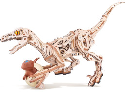 ROBOTIME Rokr 3D dřevěné puzzle Velociraptor 191 dílků