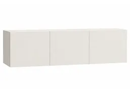 Závěsný televizní stolek MODERN 150x40x35 cm - push to open, kašmír