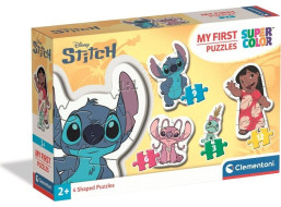 CLEMENTONI Moje první puzzle Stitch 4v1 (3,6,9,12 dílků)