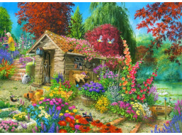 BLUEBIRD Puzzle Zahradní kůlna 500 dílků