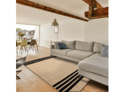 Kusový koberec Spark 0689 beige/black