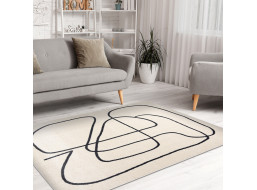 Kusový koberec Fusion 8297 cream/dark grey